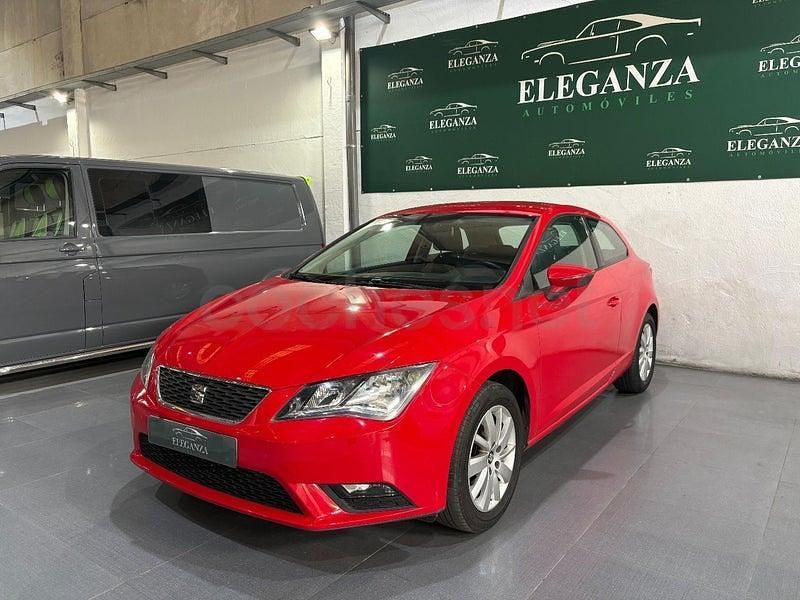 Rojo Usado 2015 Seat Leon I-Tech Berlina | 8490 € (Buen precio) - Imagen 1/4