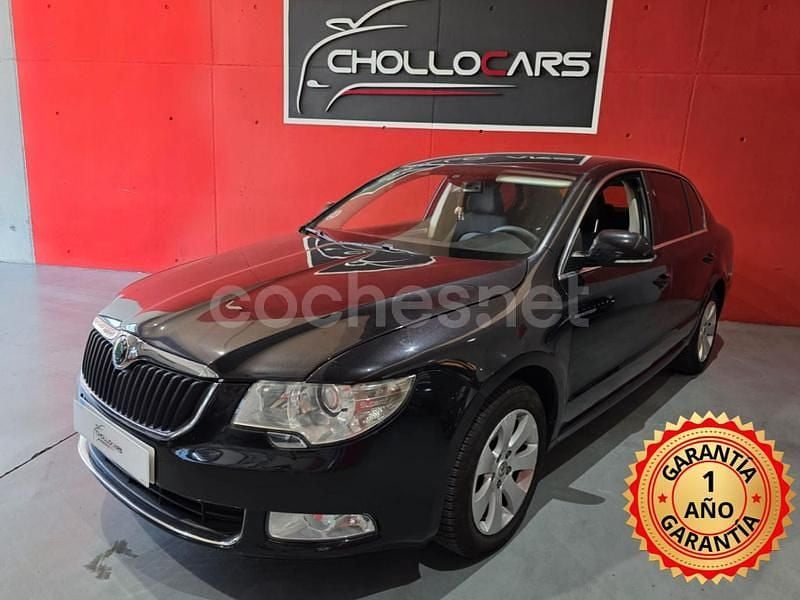 Usado Skoda Superb Comfort 140 CV (102 kW) 2010 Negro Berlina