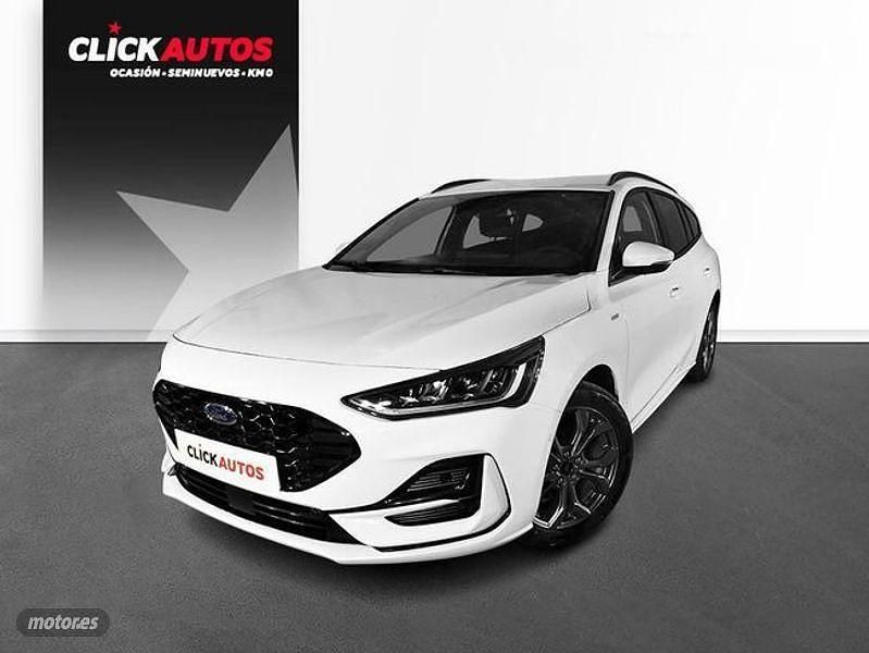 Brugt Ford Focus ST-Line 125 HK (91 kW) 2024 Hvid Stationcar
