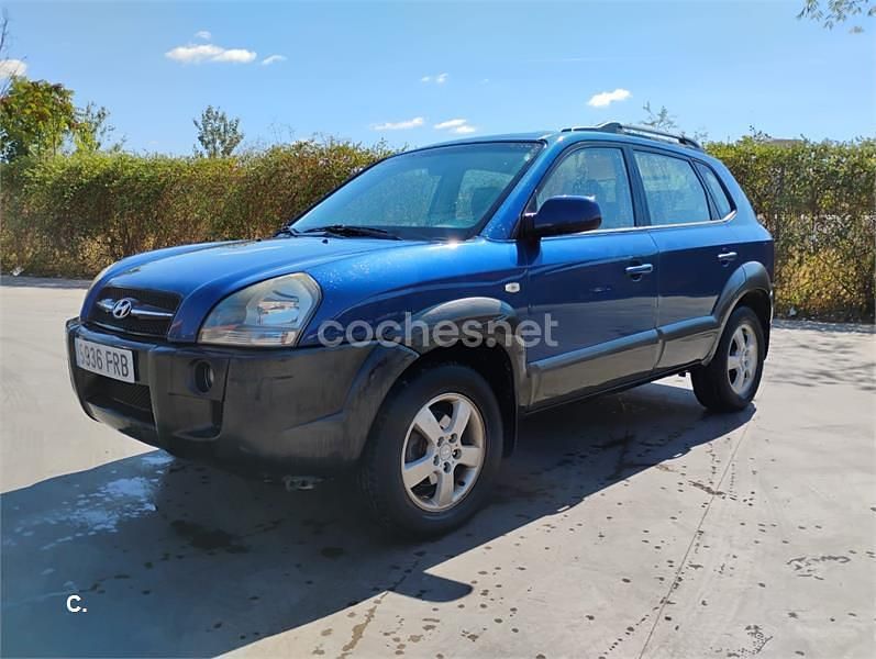 Azul Usado 2007 Hyundai Tucson Comfort SUV | 5900 € (Precio justo) - Imagen 1/4
