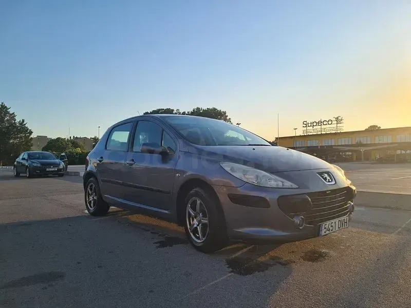 Usado Peugeot 307 110 CV (80 kW) 2007 Gris / plata Berlina