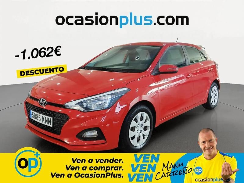 Begagnad Hyundai i20 75 HK (55 kW) 2018 Röd