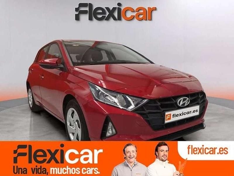 Rojo Usado 2021 Hyundai i20 Utilitario | 12.170 € (Precio justo) - Imagen 1/4