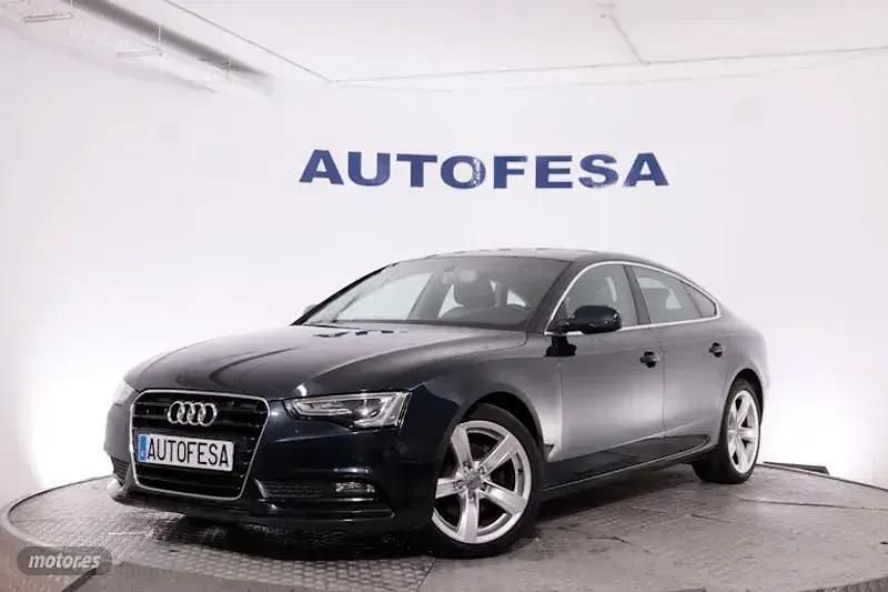 Azul Usado 2014 Audi A5 Sportback Utilitario | 14.350 € (Buen precio) - Imagen 1/4