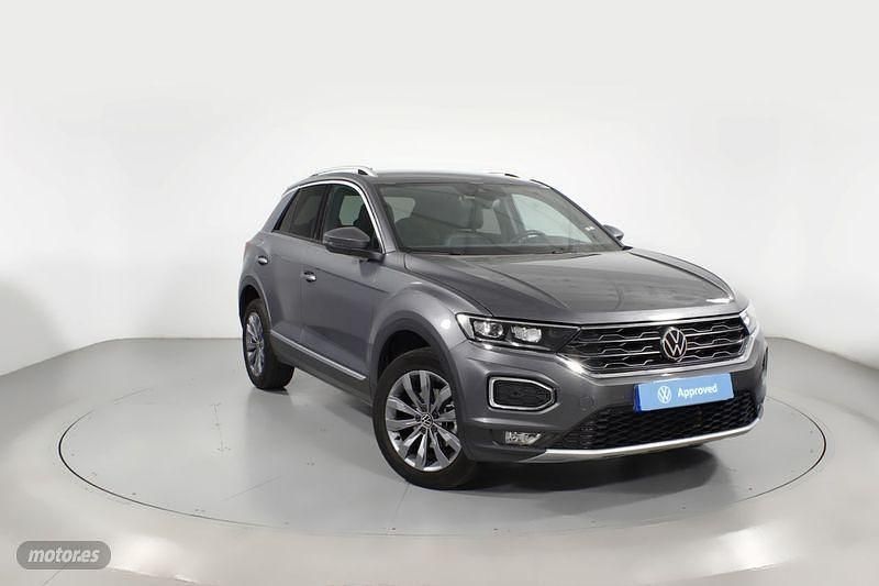 Gris Usado 2021 VW T-Roc Sportline SUV | 26.900 € (Un poco caro) - Imagen 1/4