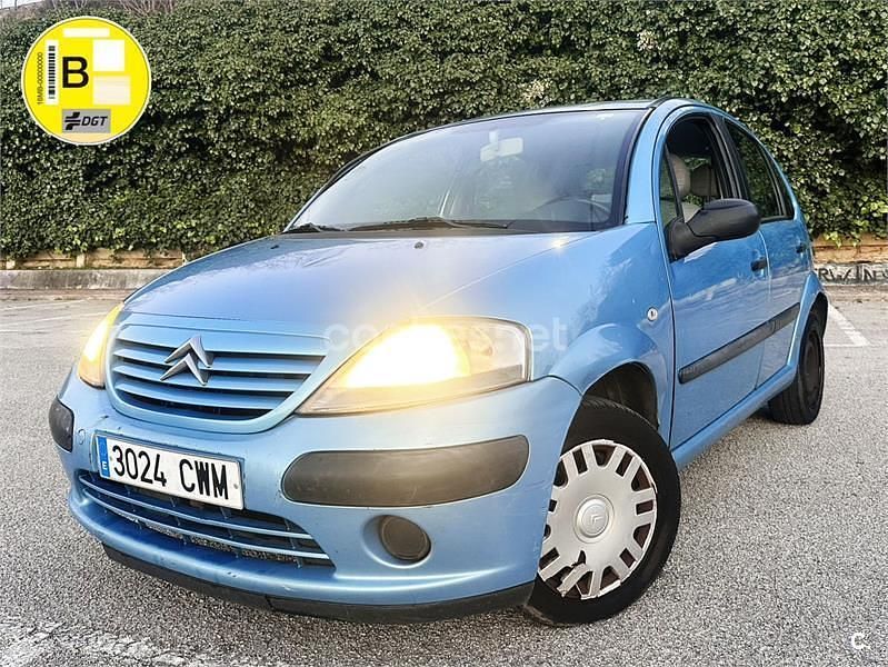 Usado Citroën C3 75 CV (55 kW) 2004 Azul Berlina
