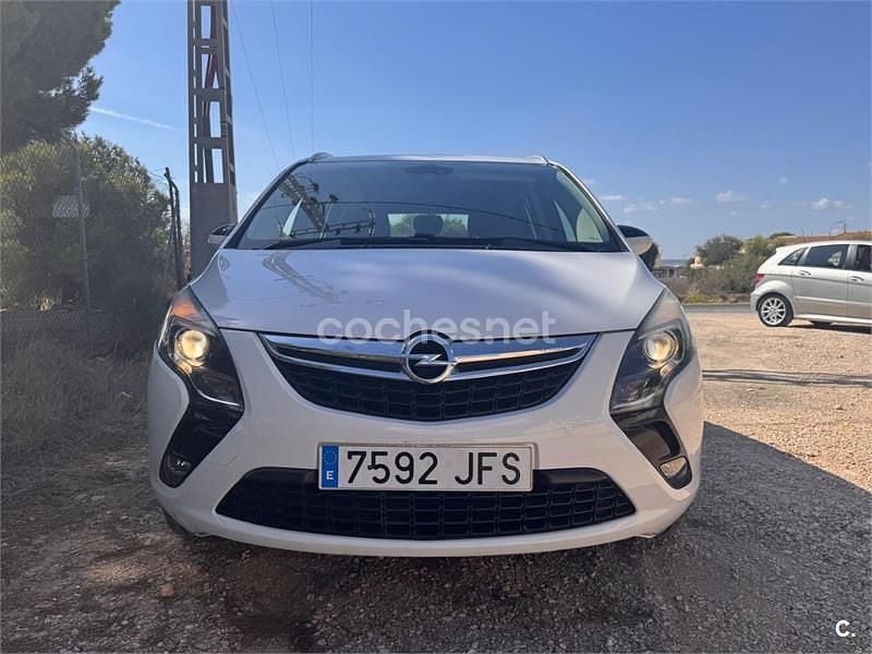 Blanco Usado 2015 Opel Zafira Tourer Excellence Monovolumen | 9900 € (Buen precio) - Imagen 1/4