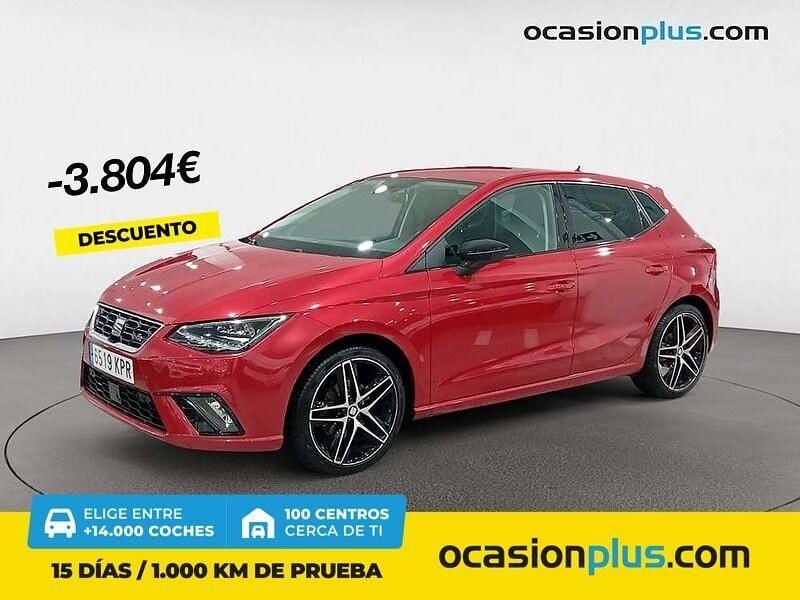 Rojo Usado 2018 Seat Ibiza FR Berlina | 18.200 € (Precio justo) - Imagen 1/4