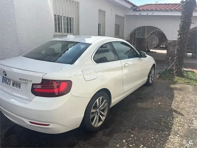 Usado BMW 220 190 CV (139 kW) 2016 Blanco Coupe