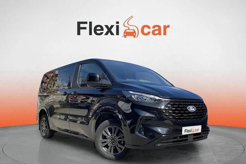Negro Usado 2024 Ford Tourneo Custom Titanium Monovolumen | 39.990 € (Buen precio) - Imagen 1/4