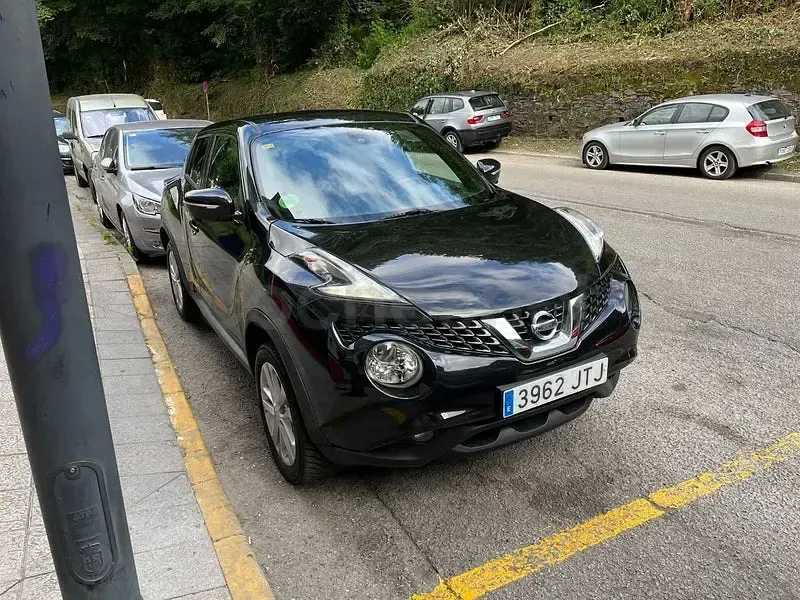Usado Nissan Juke Tekna 110 CV (80 kW) 2016 Negro SUV