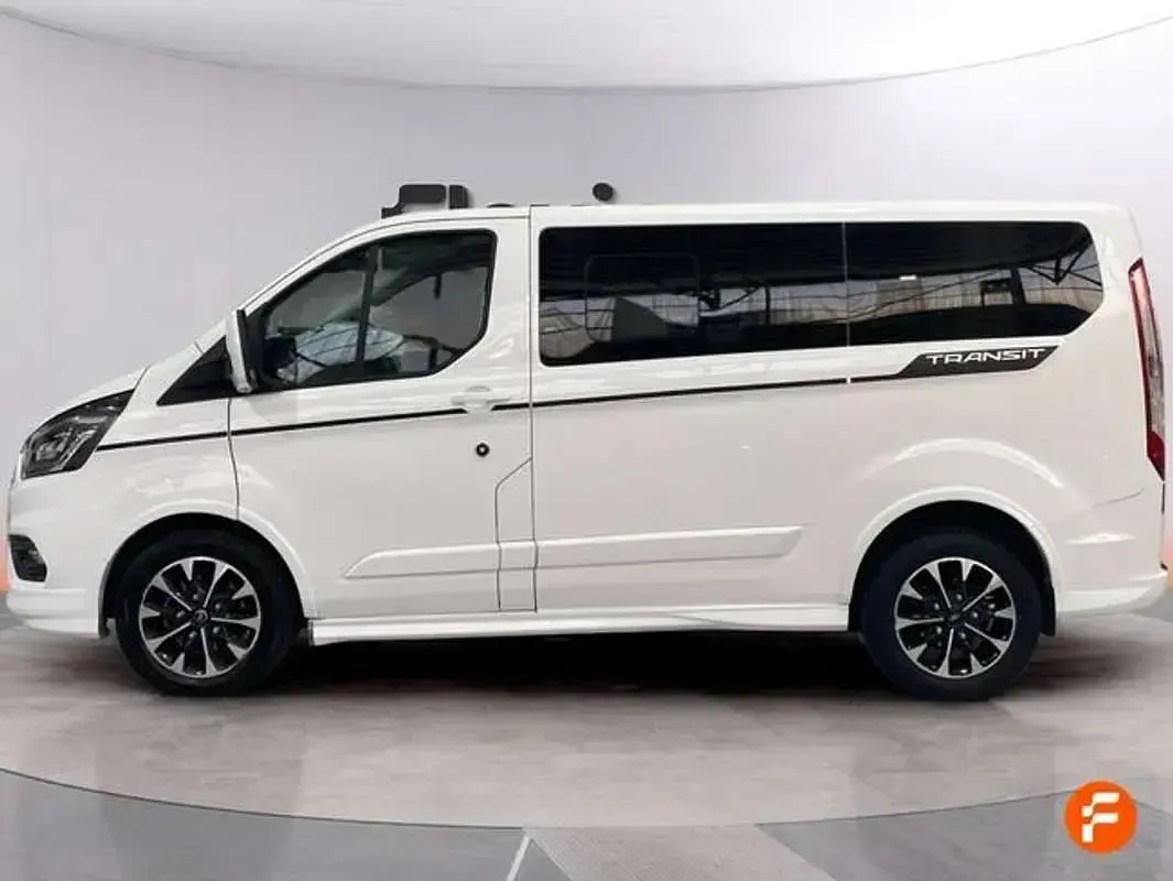 Usado Ford Transit Custom Sport 185 CV (136 kW) 2020 Blanco Familiar
