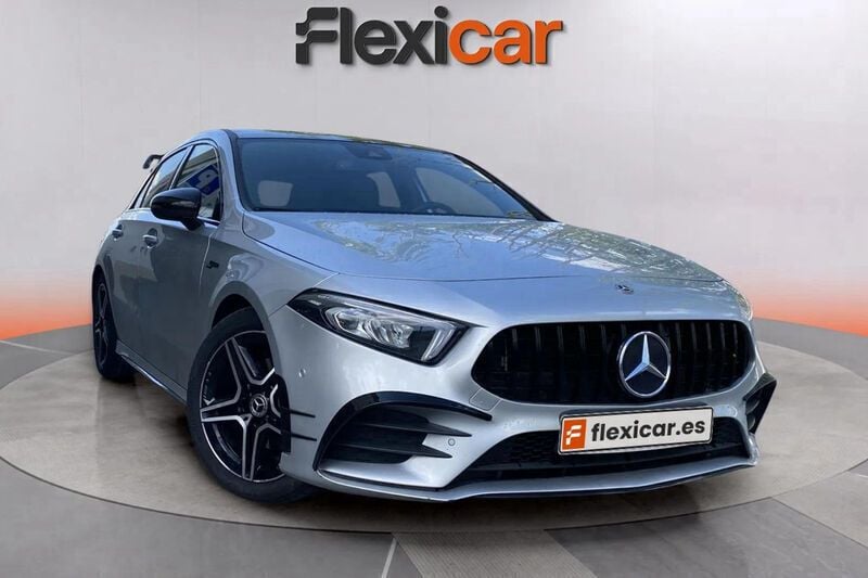 Gris Usado 2019 Mercedes A200 Berlina | 24.290 € (Precio justo) - Imagen 1/4