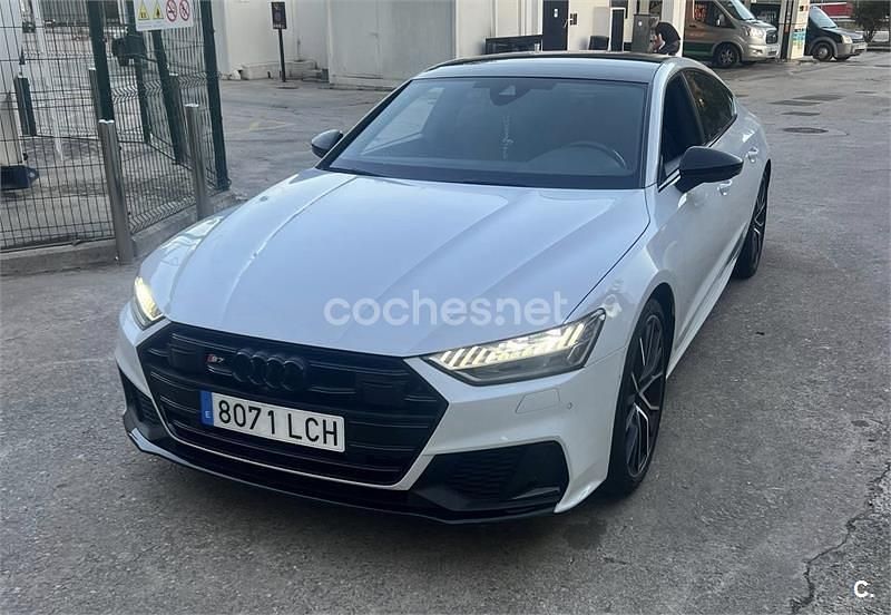 Usado Audi A7 350 CV (257 kW) 2019 Blanco Berlina