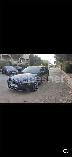 Usado Audi A3 Ambiente 140 CV (102 kW) 2009 Azul Utilitario