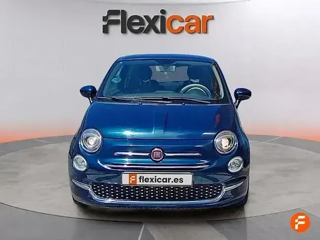 Usado Fiat 500 Lounge 85 CV (62 kW) 2019 Azul Utilitario