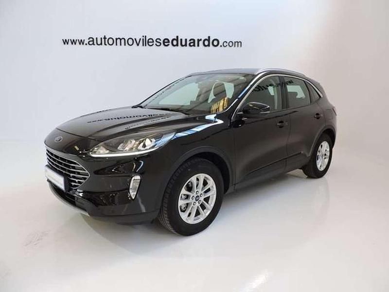 Negro Usado 2021 Ford Kuga Titanium SUV | 23.500 € (Precio justo) - Imagen 1/4