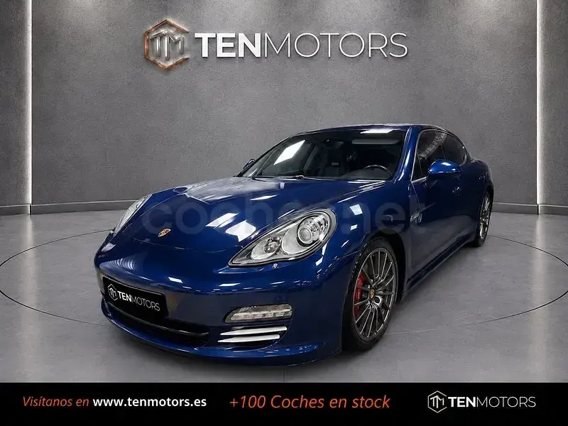 Usado Porsche Panamera 250 CV (183 kW) 2011 Azul Utilitario