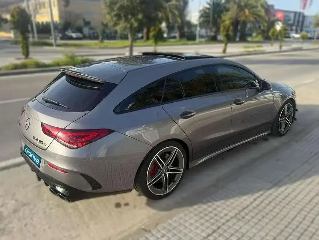 Usado Mercedes CLA45 AMG AMG 421 CV (309 kW) 2021 Gris Coupe