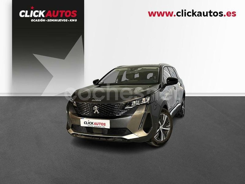Gris / plata Usado 2023 Peugeot 5008 Allure Monovolumen | 24.700 € (Un poco caro) - Imagen 1/4