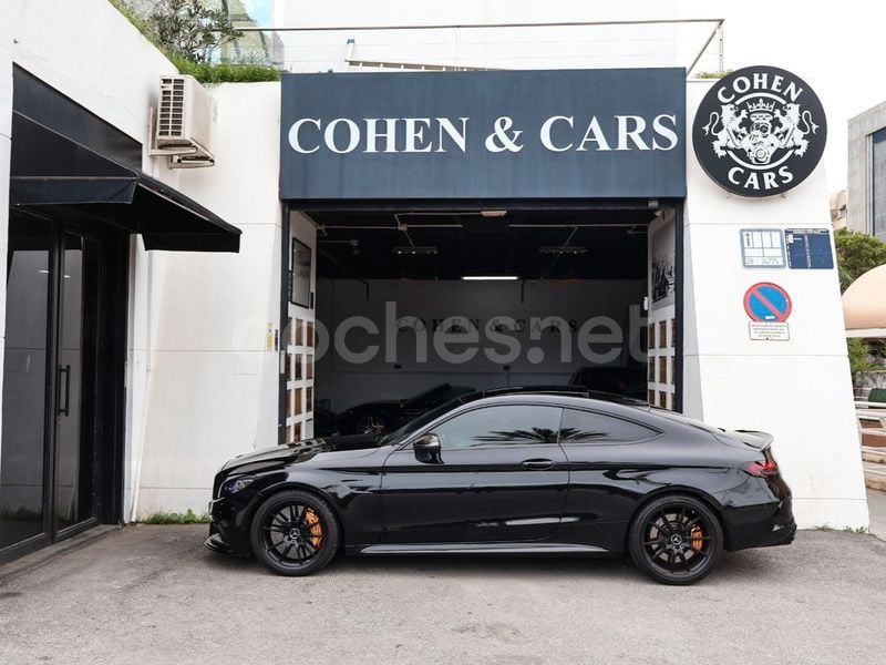 Usado Mercedes C63S AMG 510 CV (375 kW) 2019 Negro Coupe