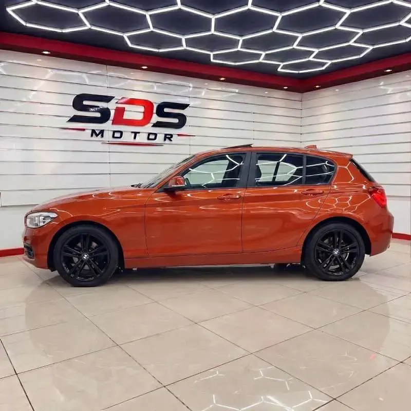 Usado BMW 118 M Sport 150 CV (110 kW) 2018 Naranja Utilitario