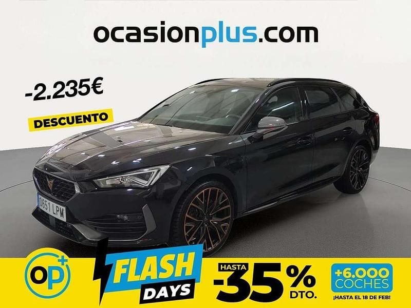 Usado Cupra Leon VZ 245 CV (180 kW) 2021 Negro Familiar