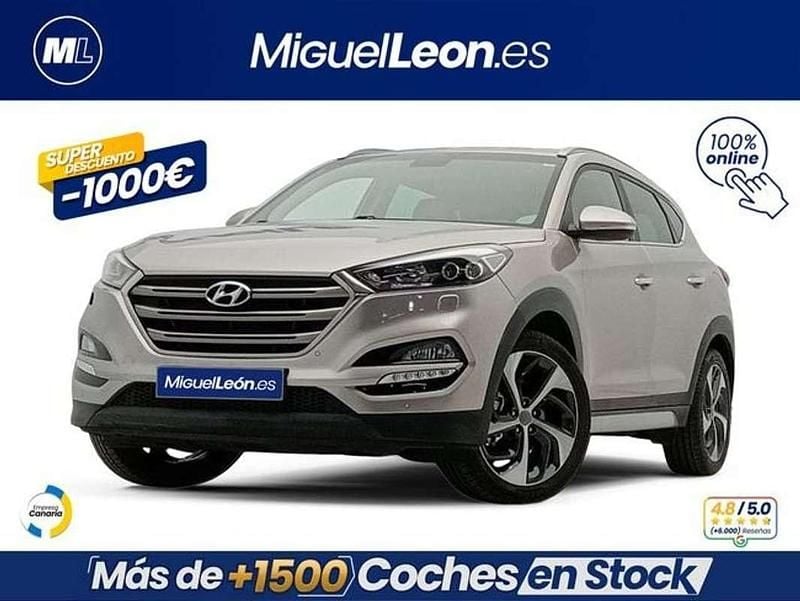 Usado Hyundai Tucson Style 177 CV (130 kW) 2017 Beige SUV