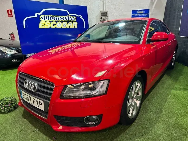 Usado Audi A5 190 CV (139 kW) 2007 Rojo Coupe