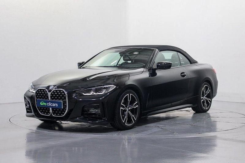 Usado BMW 420 190 CV (139 kW) 2022 Negro Descapotable