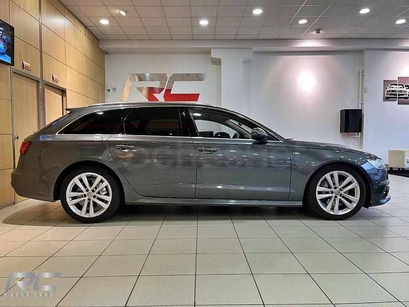 Usado Audi A6 S-Line 272 CV (200 kW) 2017 Gris / plata Familiar