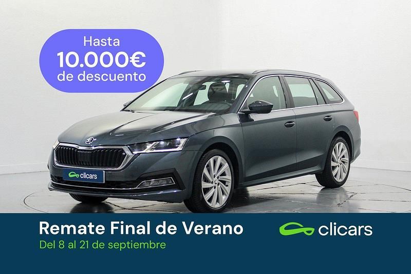 Gris / plata Usado 2021 Skoda Octavia Style Familiar | 18.990 € (Precio justo) - Imagen 1/4