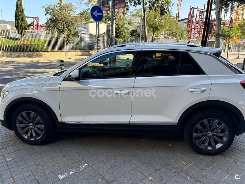 Blanco Usado 2019 VW T-Roc Sportline SUV | 21.900 € (Precio justo) - Imagen 1/4