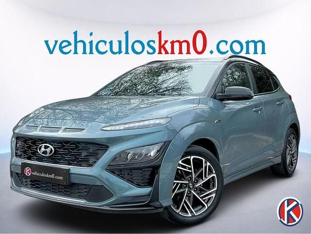 Usado Hyundai Kona N Line 120 CV (88 kW) 2021 Verde SUV