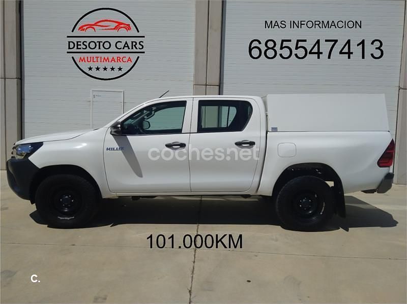 Blanco Usado 2020 Toyota HiLux Recogida | 27.000 € (Precio justo) - Imagen 1/4