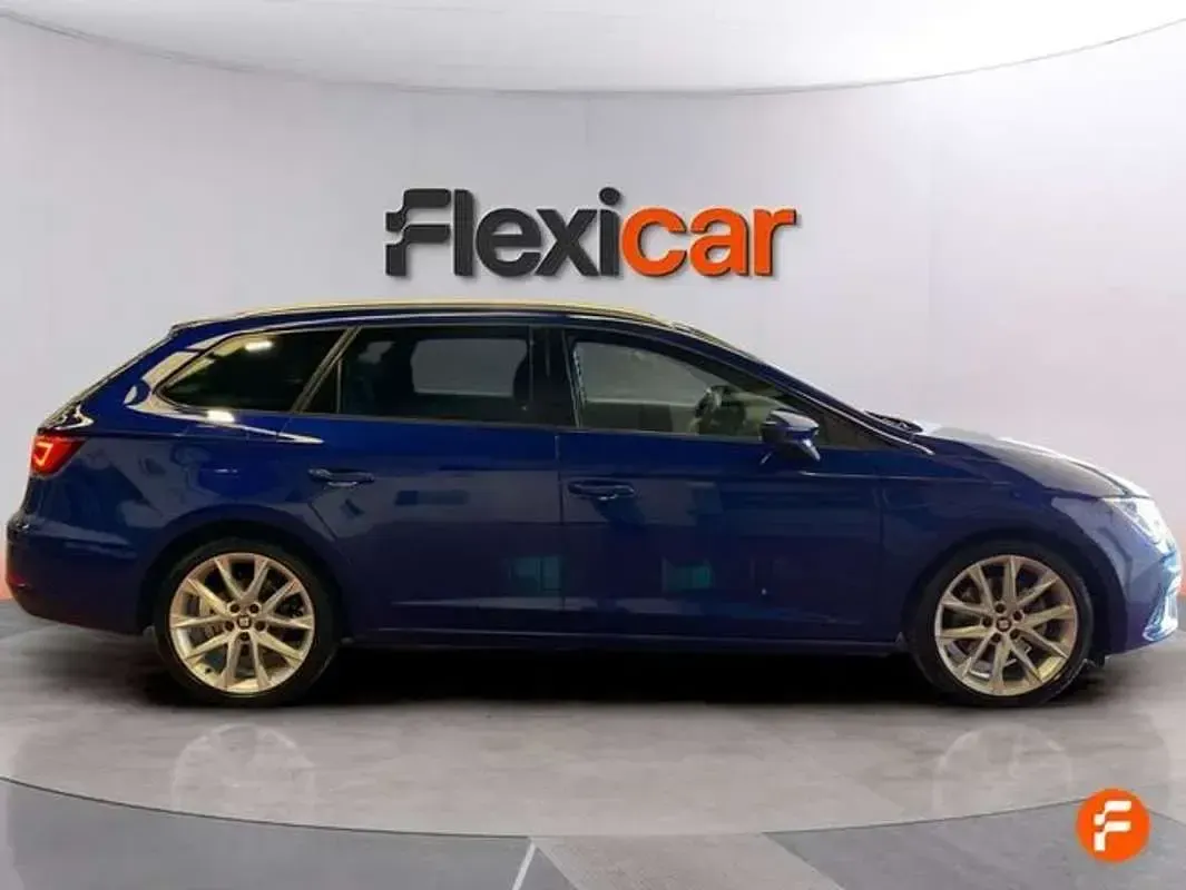 Brugt Seat Leon ST FR 150 HK (110 kW) 2020 Blå Stationcar
