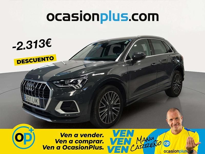 Usado Audi Q3 Advanced Plus 150 CV (110 kW) 2021 Gris SUV