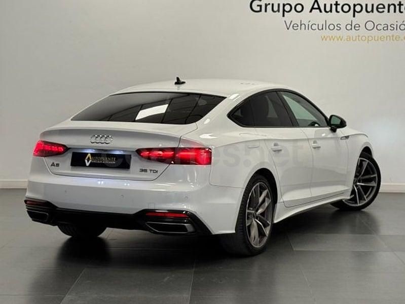 Usado Audi A5 Sportback S-Line 163 CV (119 kW) 2022 Blanco Utilitario
