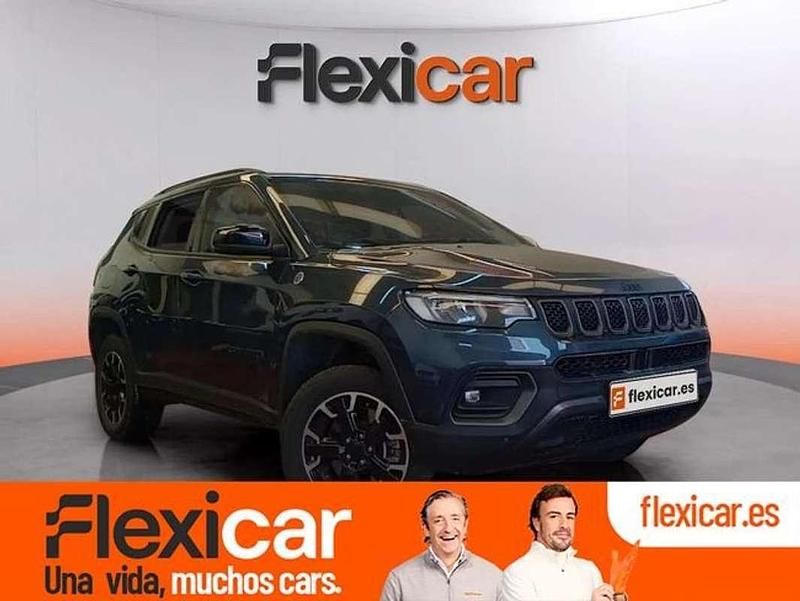Gris Usado 2022 Jeep Compass Trailhawk SUV | 18.990 € (Super precio) - Imagen 1/4