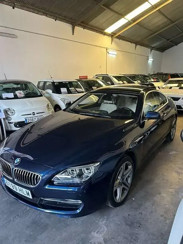 Usado BMW 640 M Sport 313 CV (230 kW) 2014 Azul Coupe