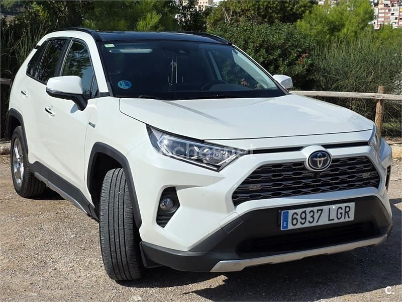 Usado Toyota RAV4 Hybrid Luxury 218 CV (160 kW) 2020 Blanco SUV