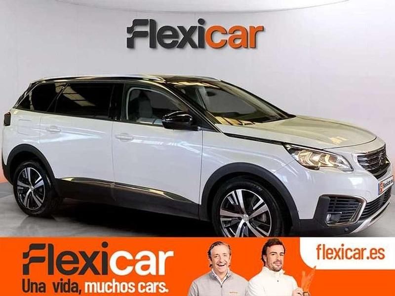 Blanco Usado 2019 Peugeot 5008 Allure Monovolumen | 15.290 € (Super precio) - Imagen 1/4