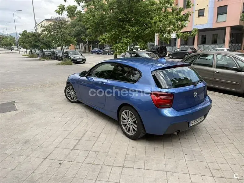Usado BMW 118 M Sport 136 CV (100 kW) 2014 Azul Utilitario