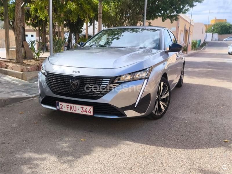 Gris / plata Usado 2022 Peugeot 308 Active Berlina | 15.500 € (Buen precio) - Imagen 1/4