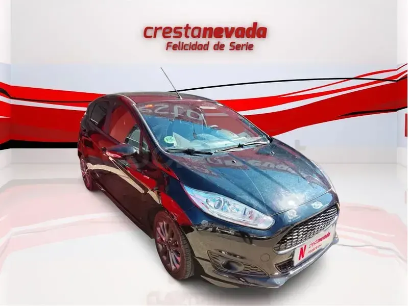 Usado Ford Fiesta ST-Line 100 CV (73 kW) 2016 Negro Utilitario