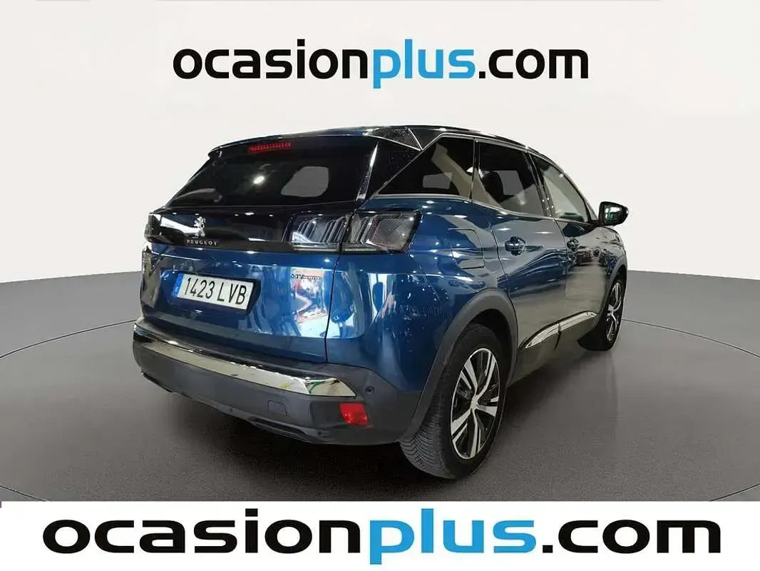 Usado Peugeot 3008 Allure 224 CV (164 kW) 2021 Azul SUV