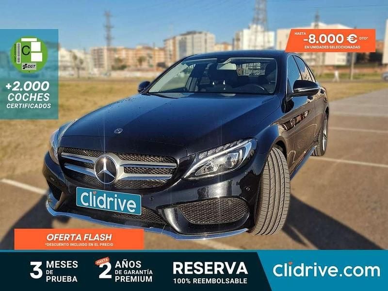 Negro Usado 2017 Mercedes C220 Berlina | 22.490 € (Precio justo) - Imagen 1/3