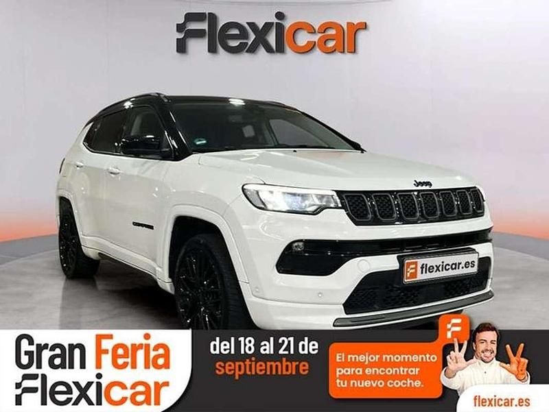 Blanco Usado 2022 Jeep Compass Limited SUV | 18.990 € (Buen precio) - Imagen 1/4