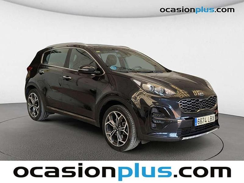 Usado Kia Sportage GT-Line 116 CV (85 kW) 2019 Negro SUV