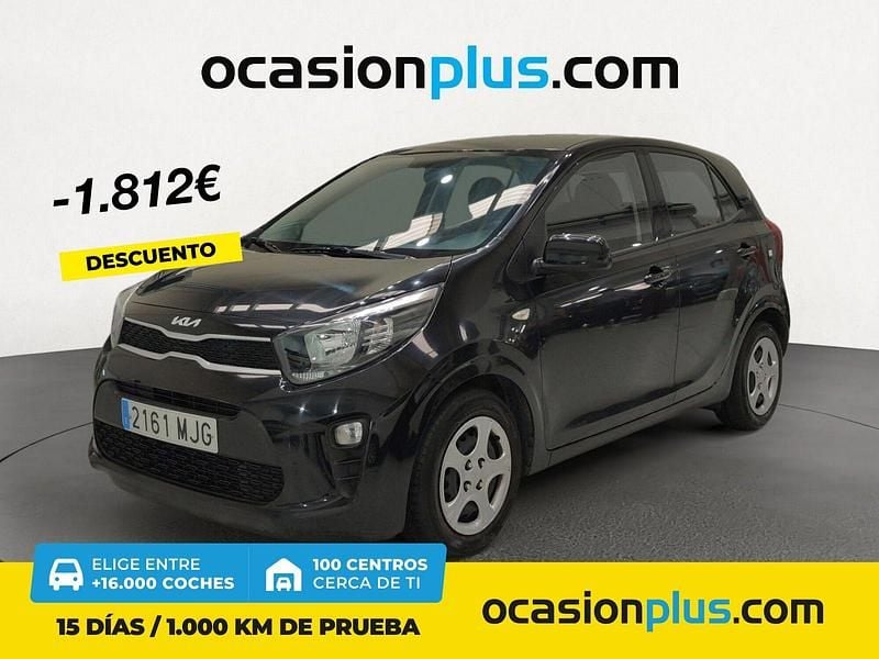 Negro Usado 2023 Kia Picanto Utilitario | 11.450 € (Precio justo) - Imagen 1/4